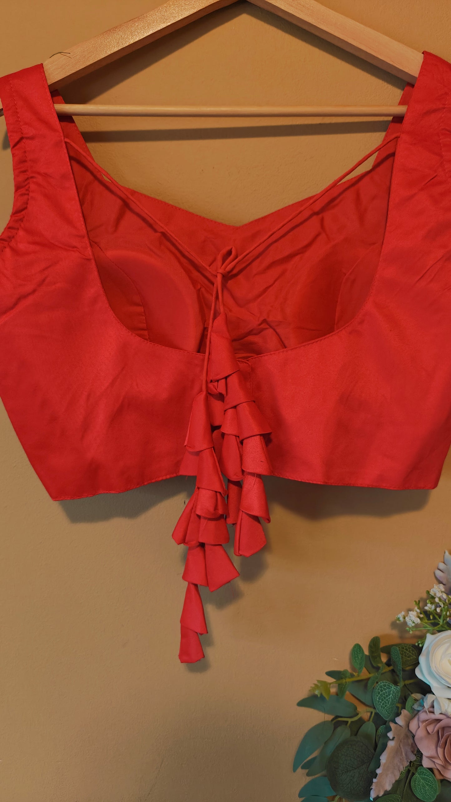 Linen Sleeveless Ready to wear Blouse