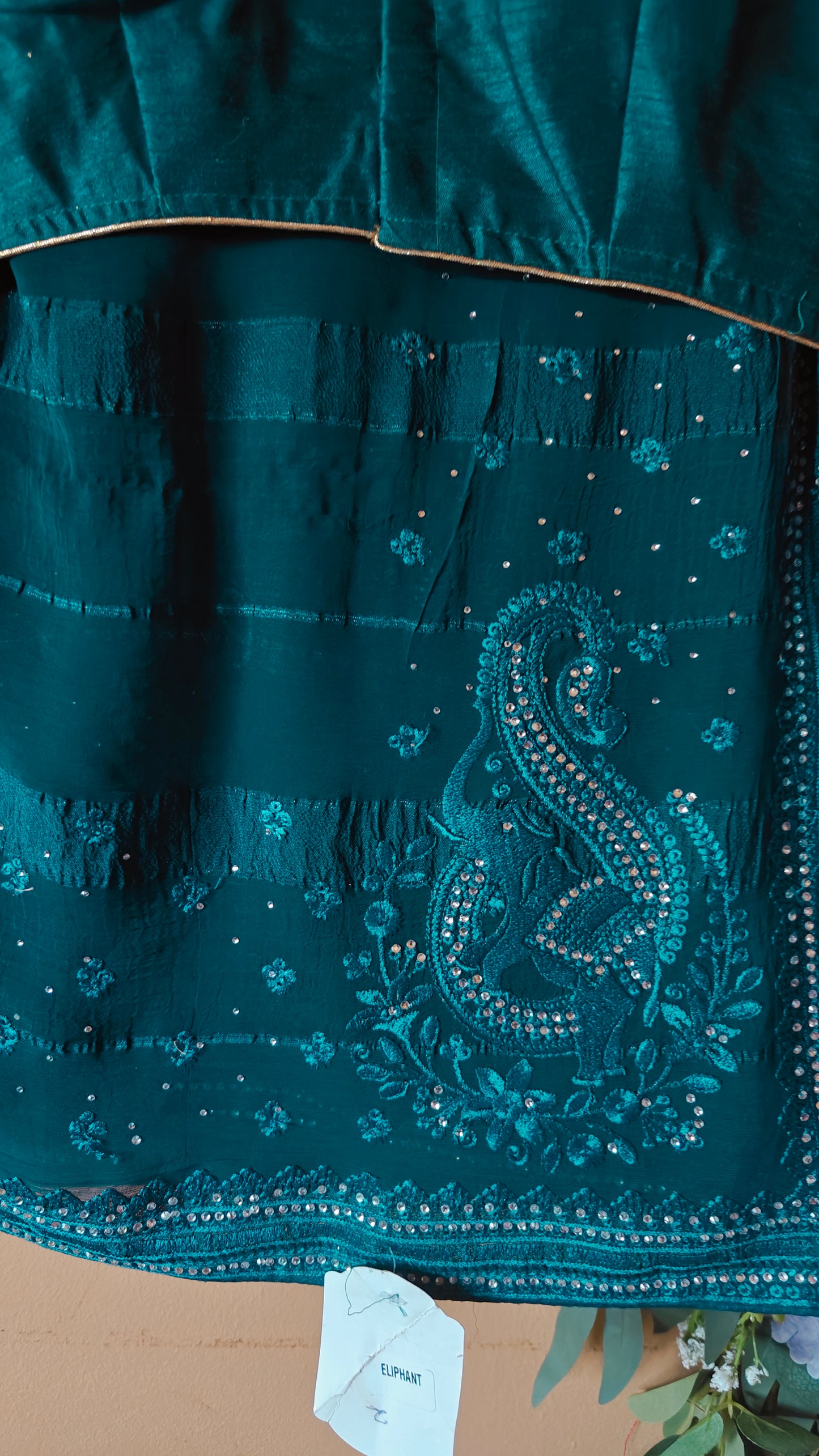 Party Wear saree with Ready to wear blouse