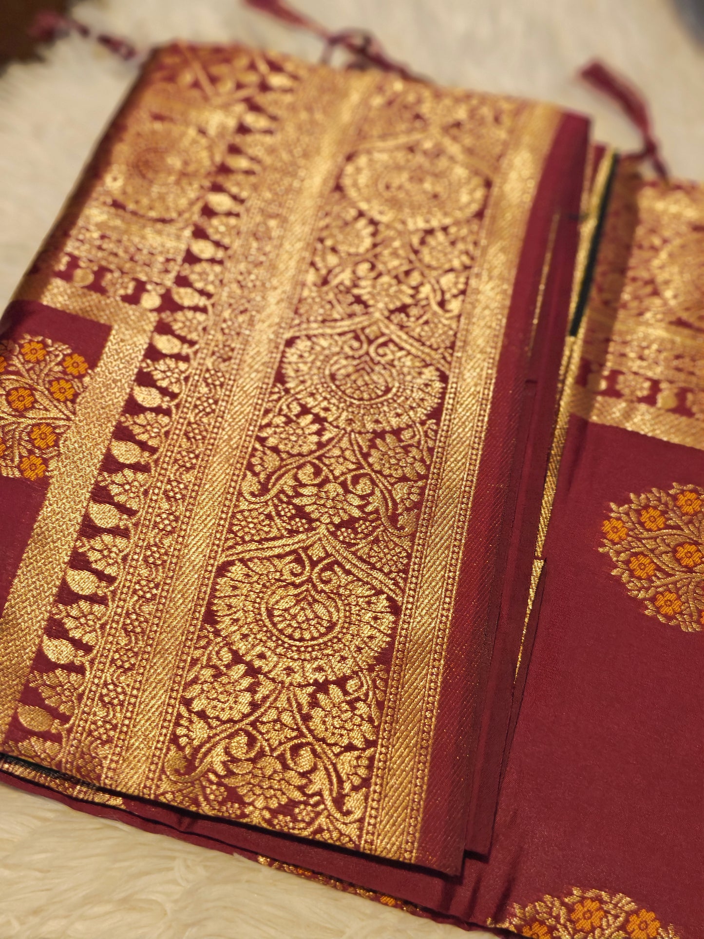 Party Wear Banarasi Silk Saree