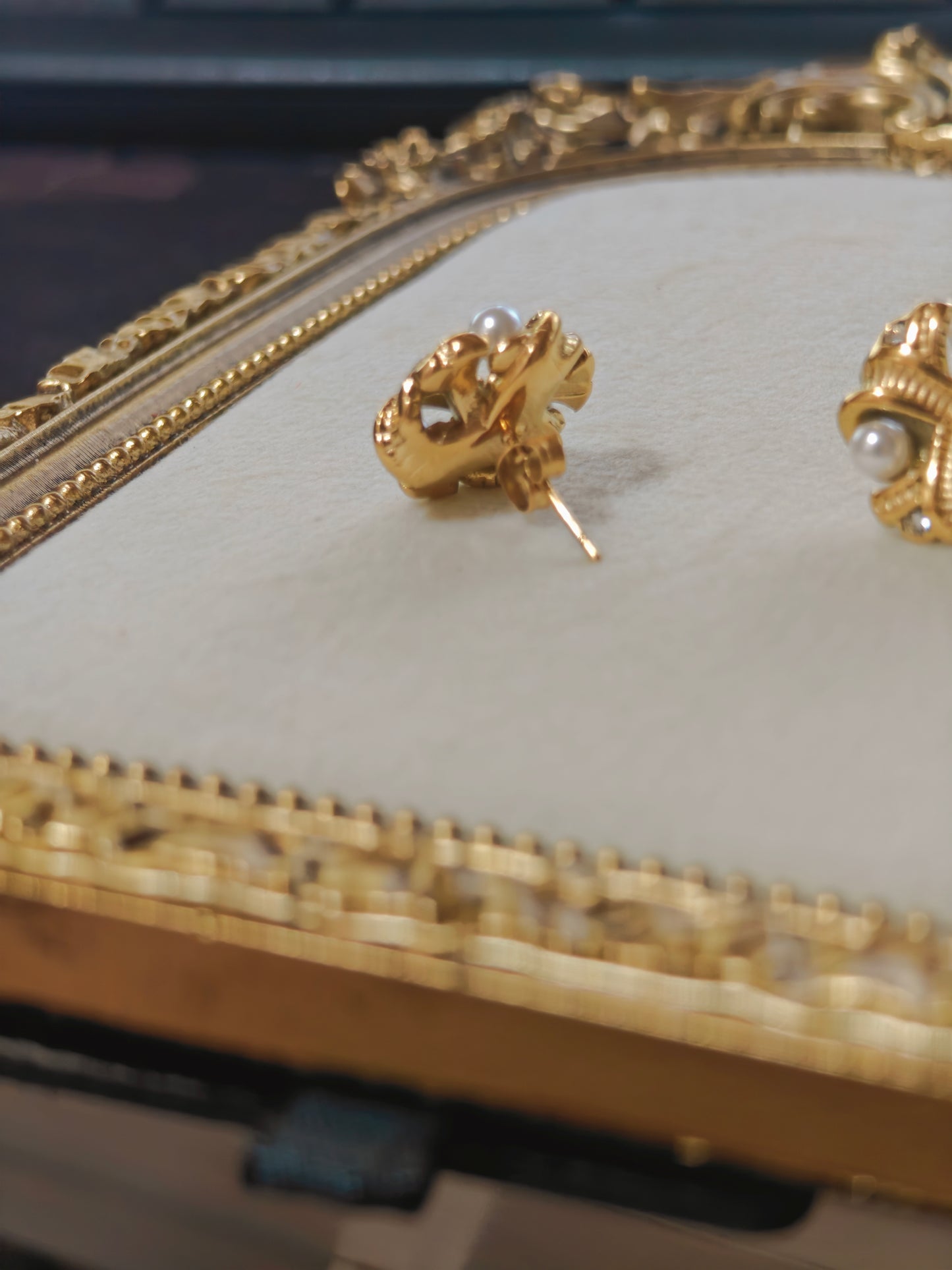 Chunky 18k Gold Plated Earrings