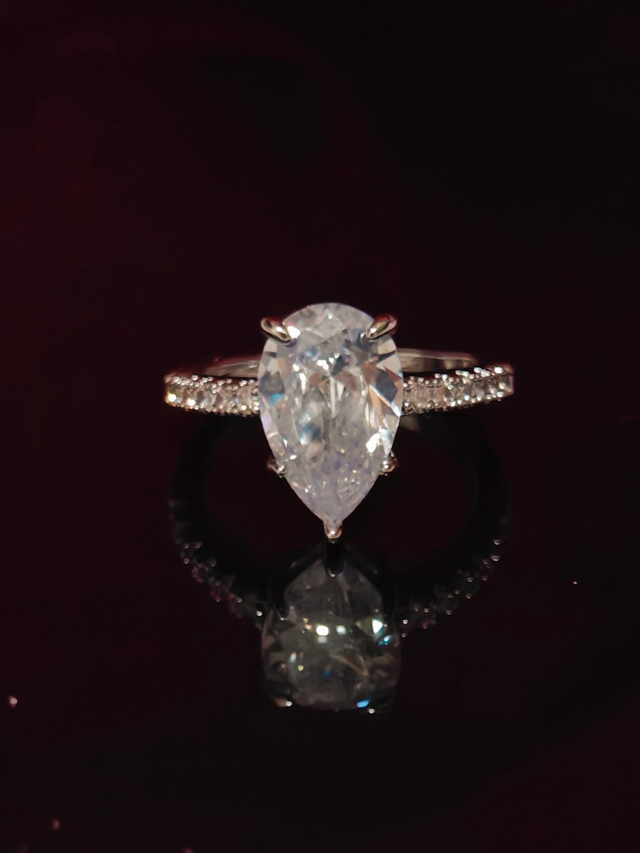CZ Cut AD Ring