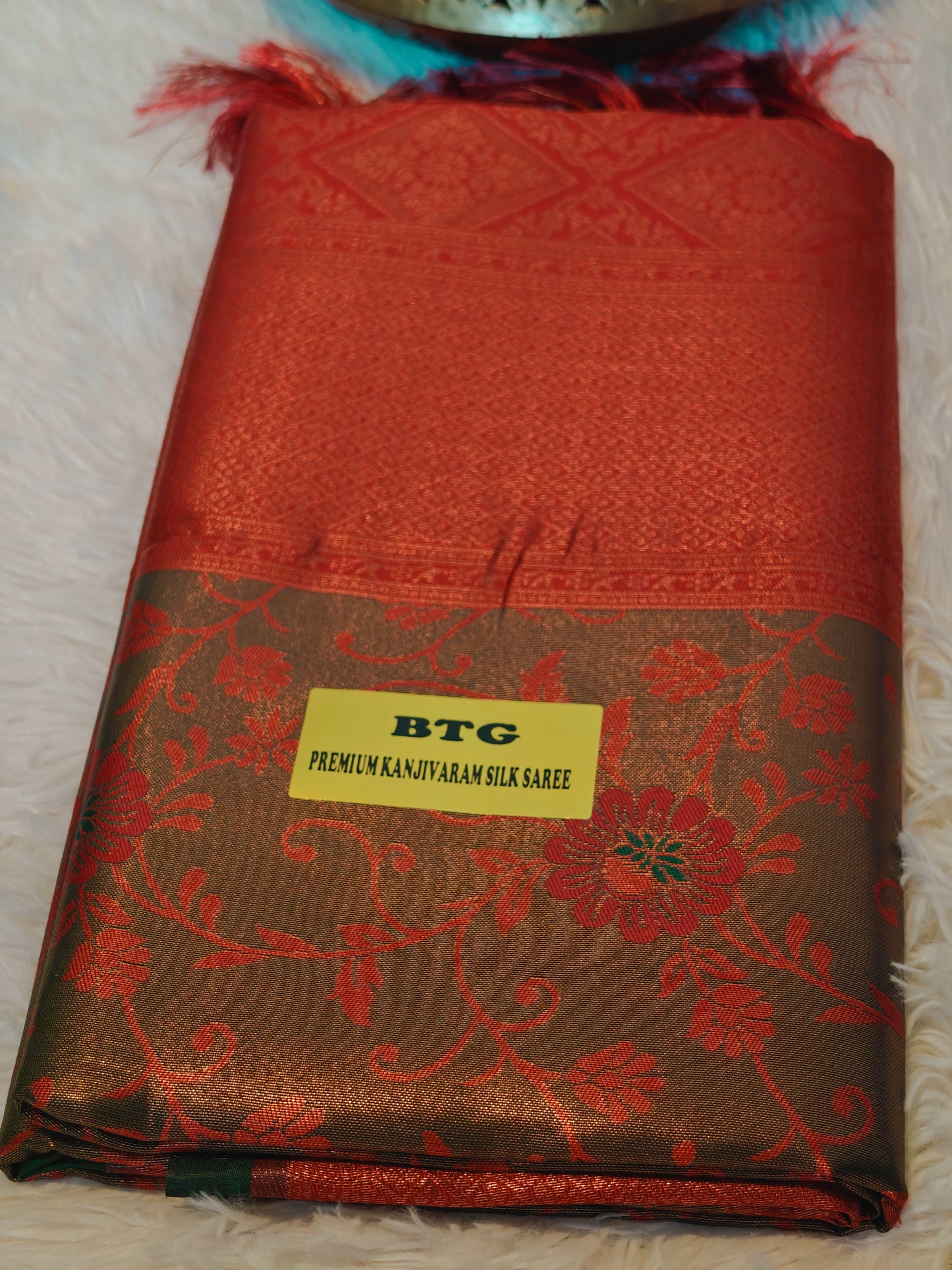 Floral Party Wear Premium Kanjivaram Silk Silk Saree