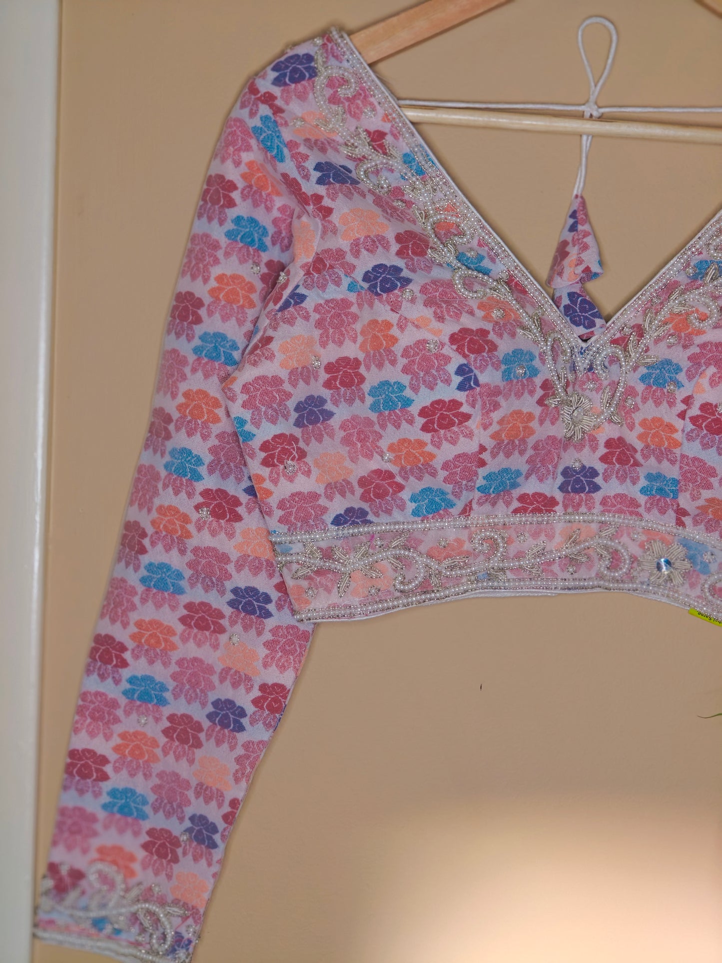Nepali Dhaka Embroidery Blouse