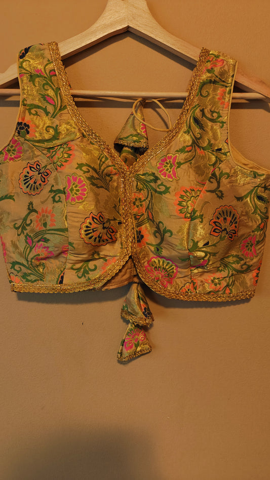 Party Wear Floral Blouse