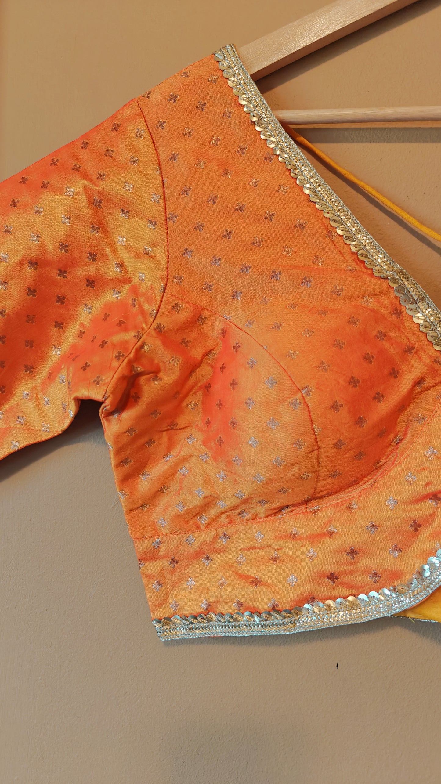 Party Wear Banarasi Silk Blouse