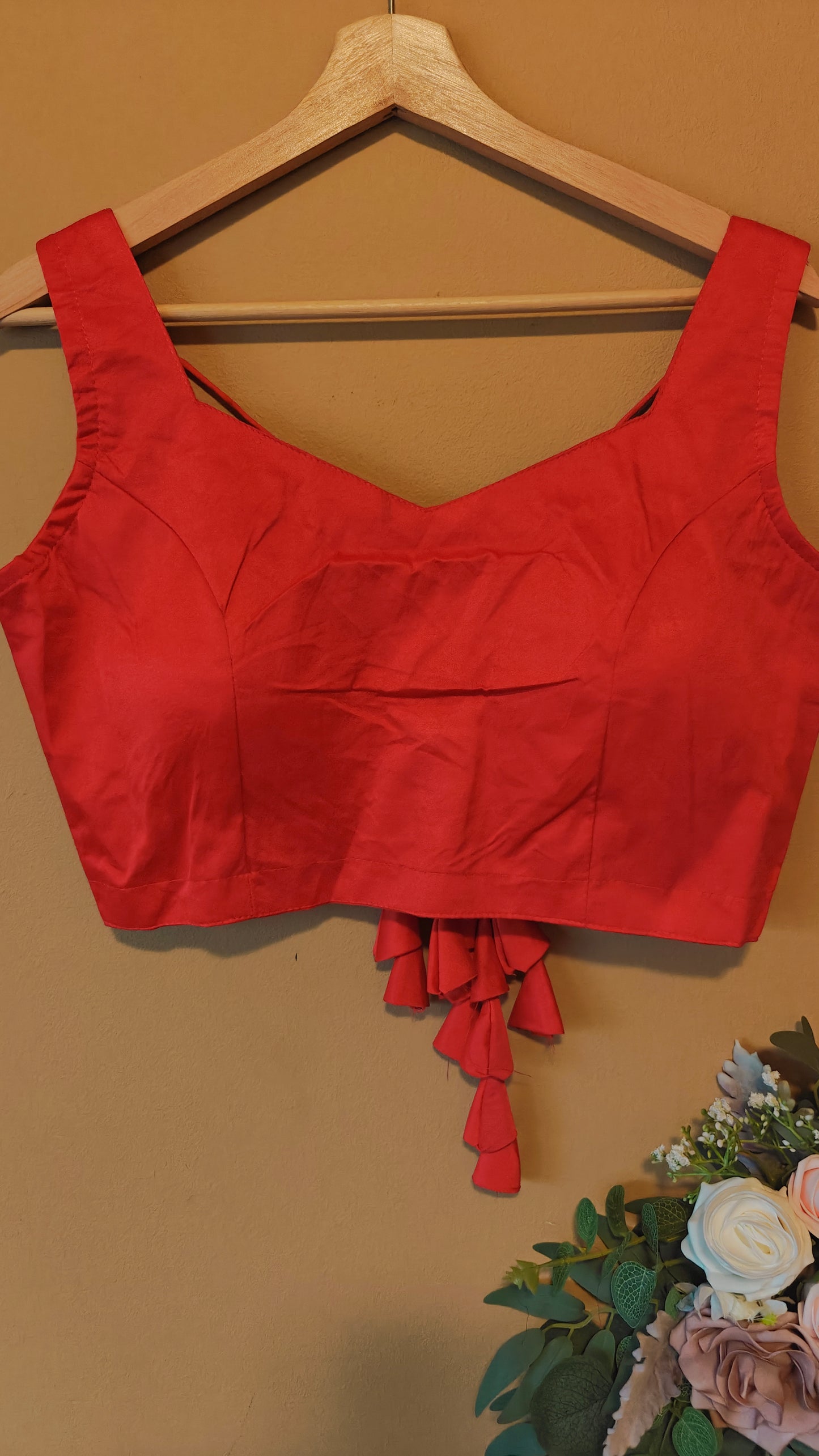 Linen Sleeveless Ready to wear Blouse