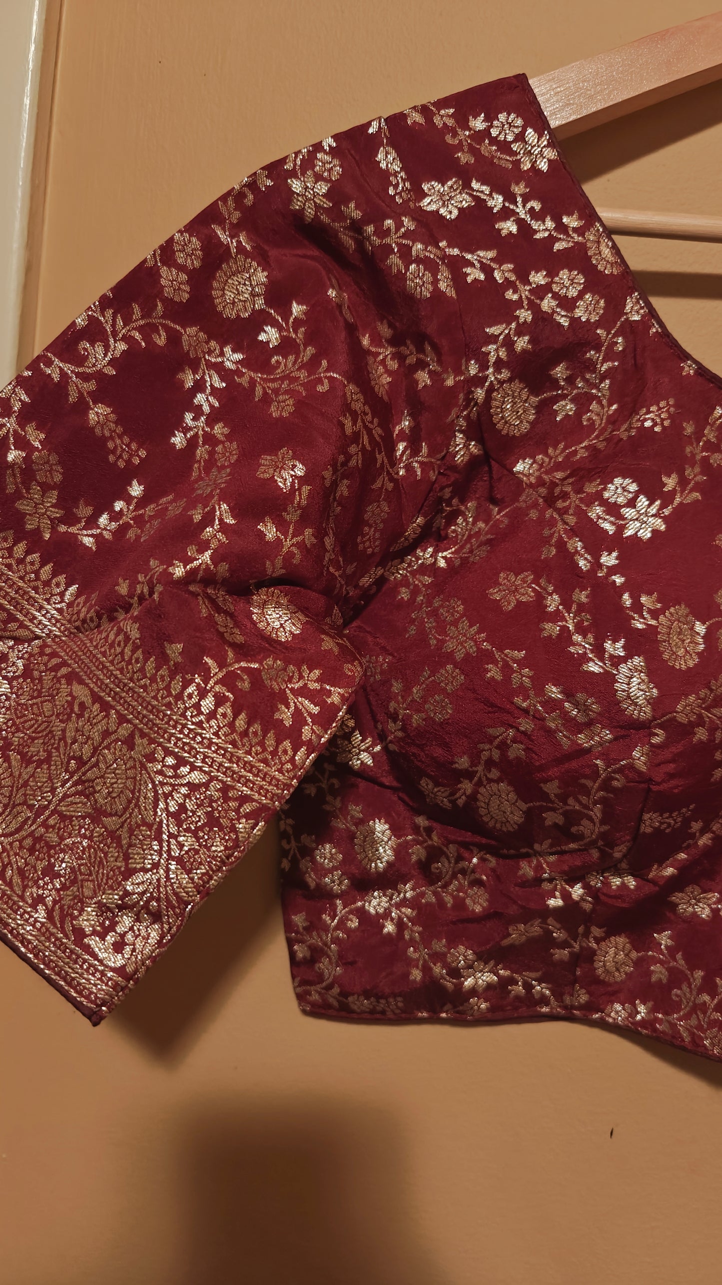 Designer Floral print Ready-to-Wear Blouse