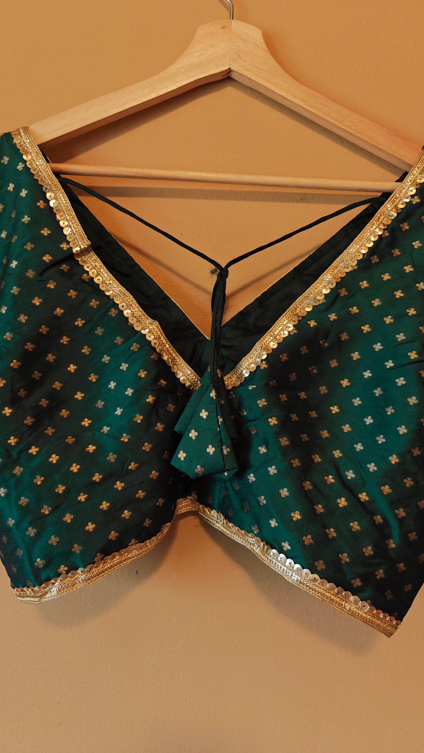 Party Wear Banarasi Silk Blouse