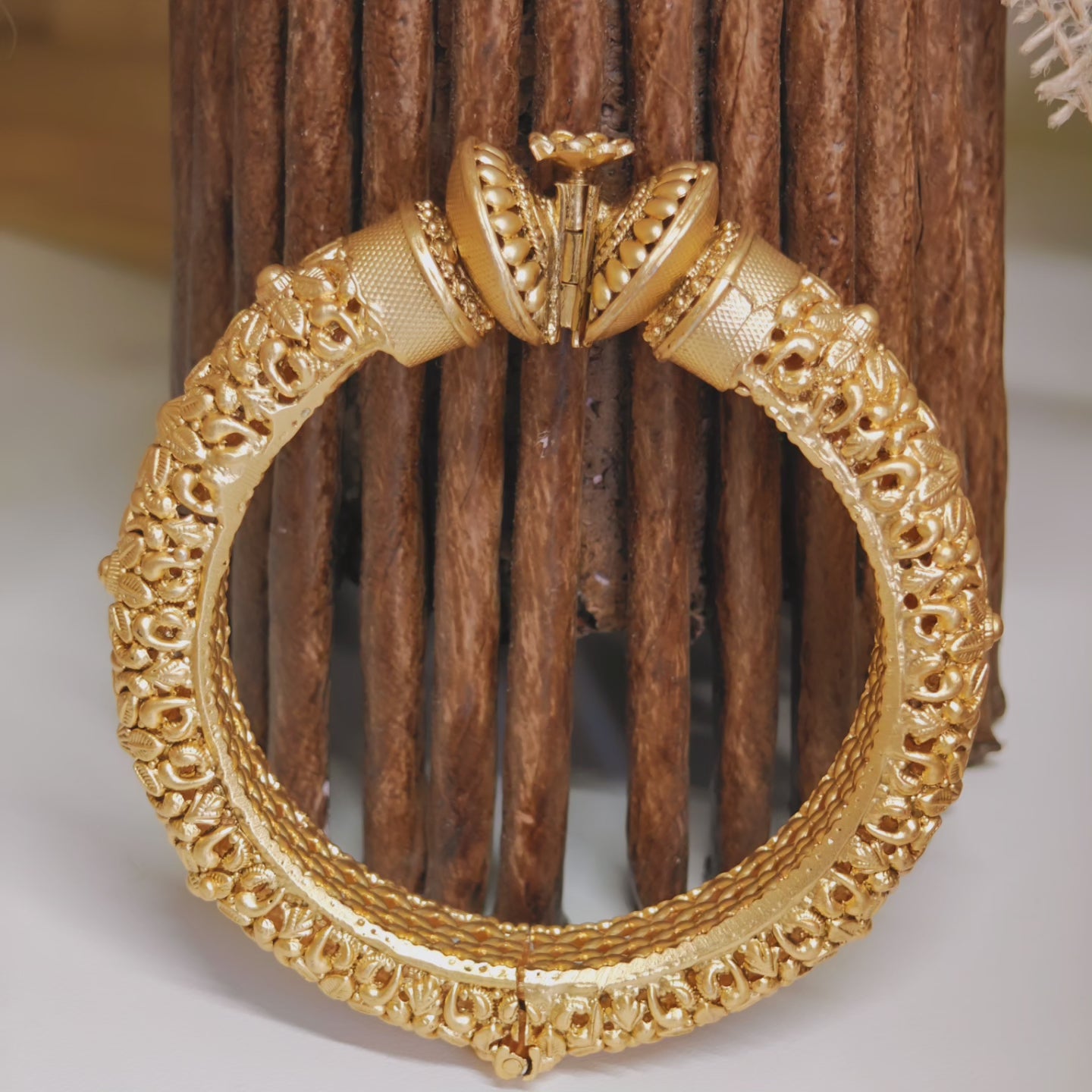 Rajwadi Brass Bangles