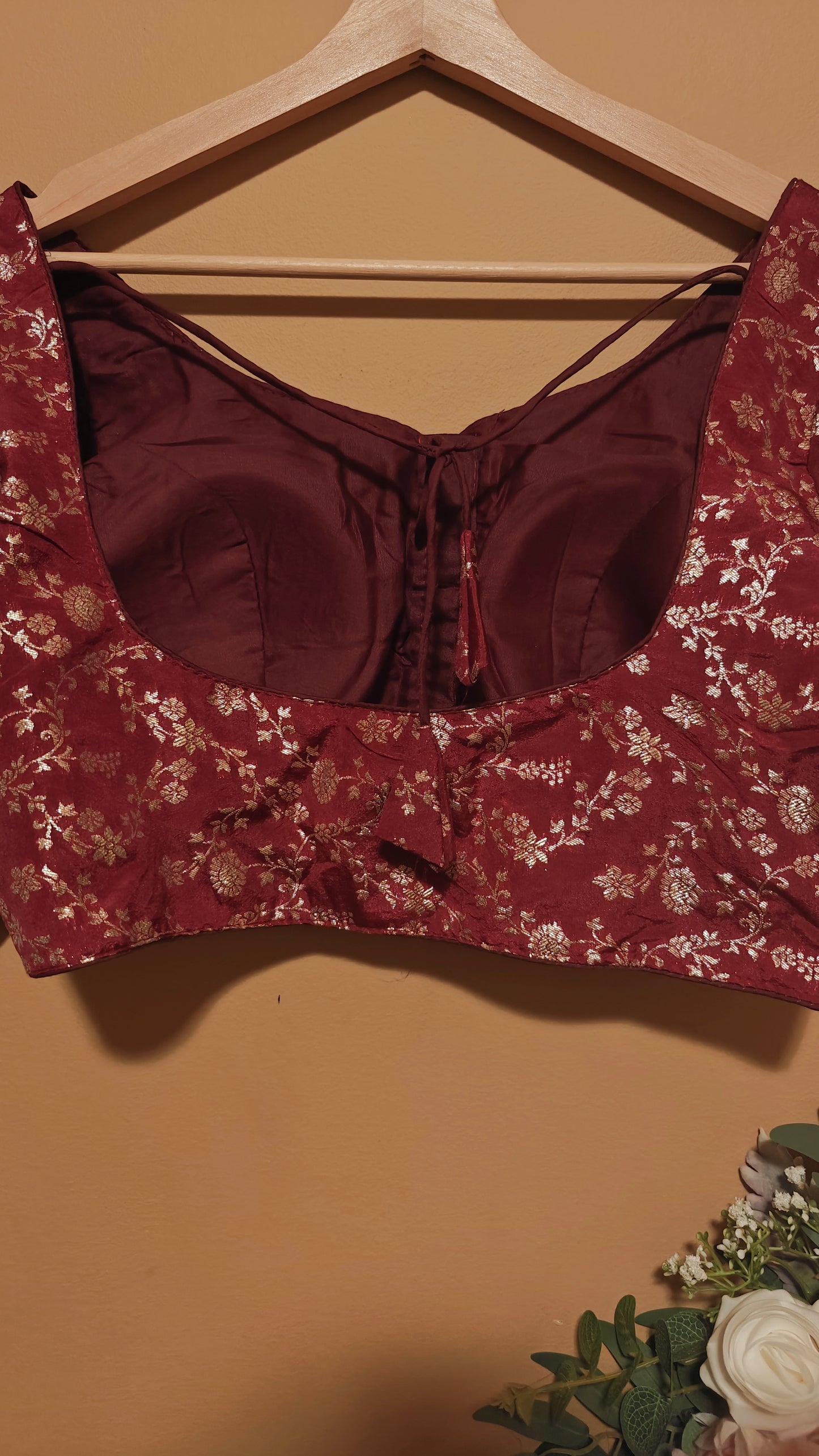 Designer Floral print Ready-to-Wear Blouse
