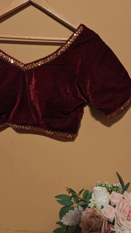 Velvet Ready-to-Wear Blouse